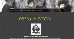 Desktop Screenshot of merchistonangus.com